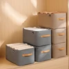 New Foldable Clothing Pants Storage Box Wardrobe Clothes Storage Organizer Large Capacity Closet Boxes Drawer Storage Organizers 5