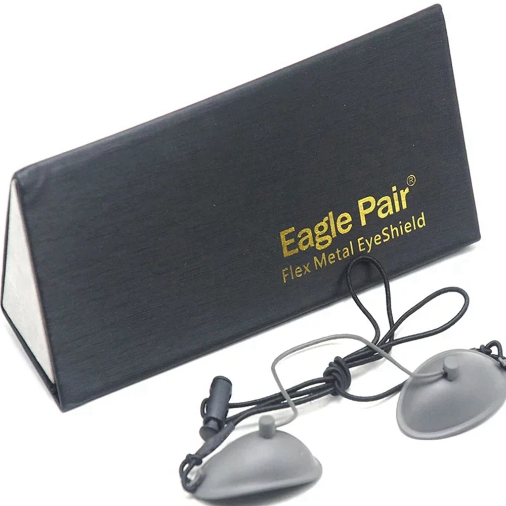 Muslimah Ipl Laser Photon Metal Eyeshield Protection Eyepatch Occhiali In Acciaio Inossidabile Od7 + Ce Beauty Client Eye Protect