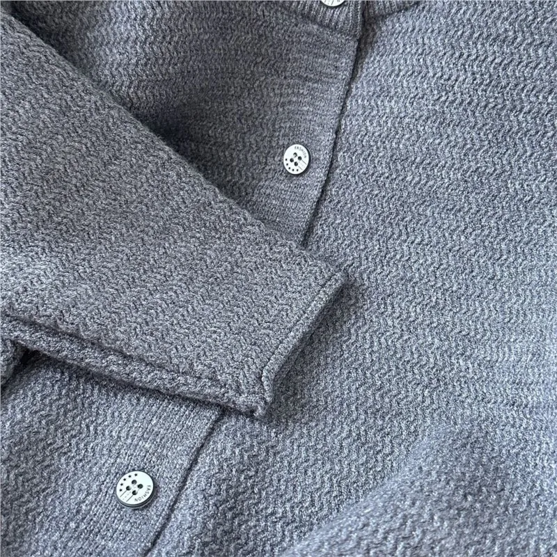Newborn Baby Girl Boy Soft Knitted Sweater Coat Infant Toddler Child Solid Long Sleeve Cardigan Autumn Winter Baby Clothes 0-3Y