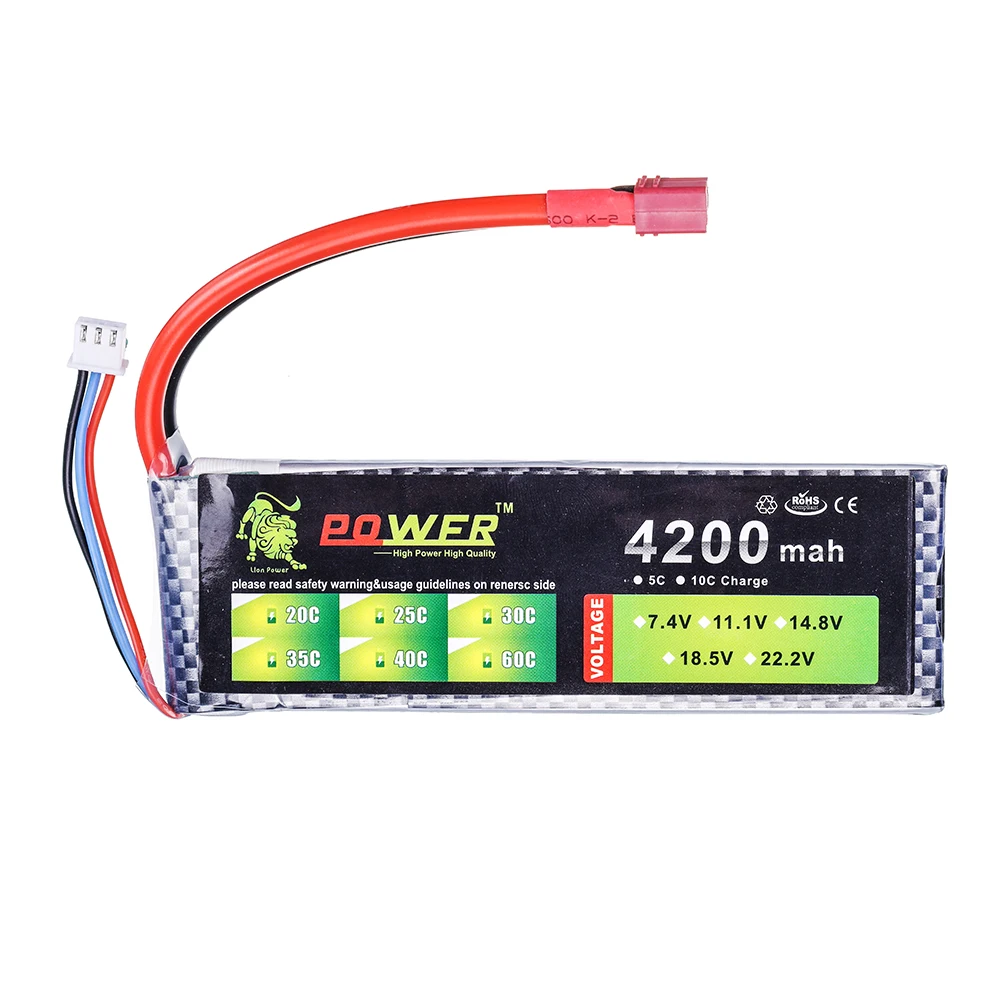 Batterie Drone 1500-2800mAh Lipo T/XT60/XT30/JST - Haute Capacité