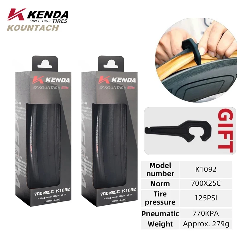 700x25C Nero 2 pezzi
