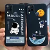 For Infinix X689F X689 Case Infinix Hot 11 G37 Hot 10S NFC 10T Coque Funda Soft Silicone Camera Protected Black Cat Space Man 6
