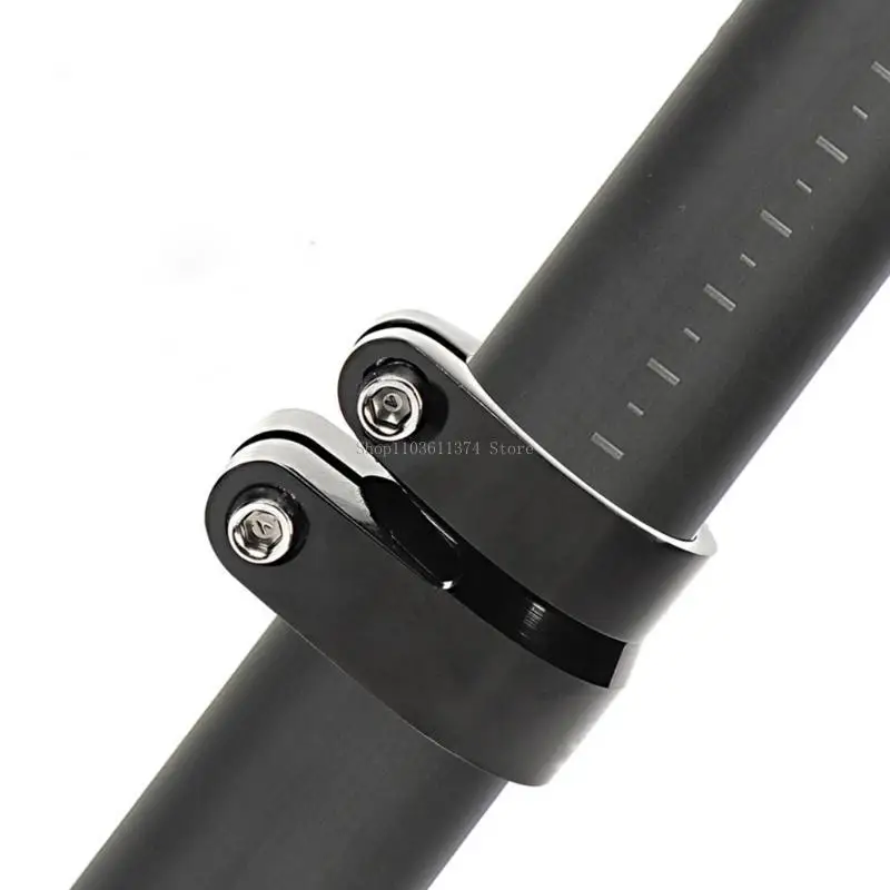 Secure Double Fixation Clamp 31.8mm/34.9mm Efficient Bike Post Clamp