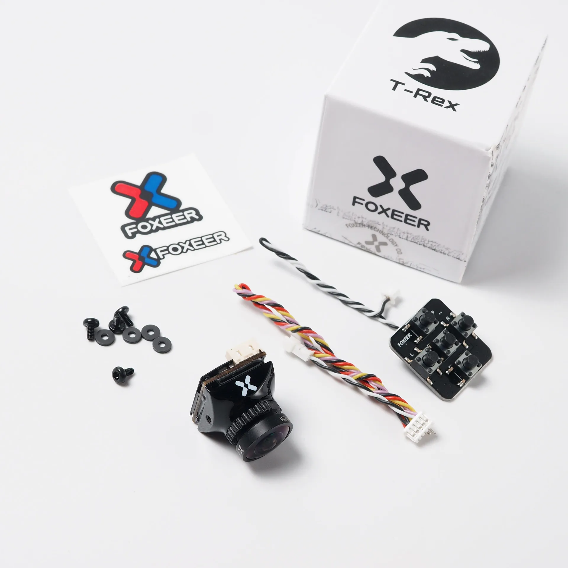 Micro caméra FPV 19mm/22mm pour drone RC, 4K, 60fps, transmission sans fil