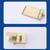 ZAPPO Brushed Gold Bathroom Bathtub Shower Set Waterfall Mixer Tap Wall Mount Solid Brass Shower Systerm w/Handheld Shower Head 5