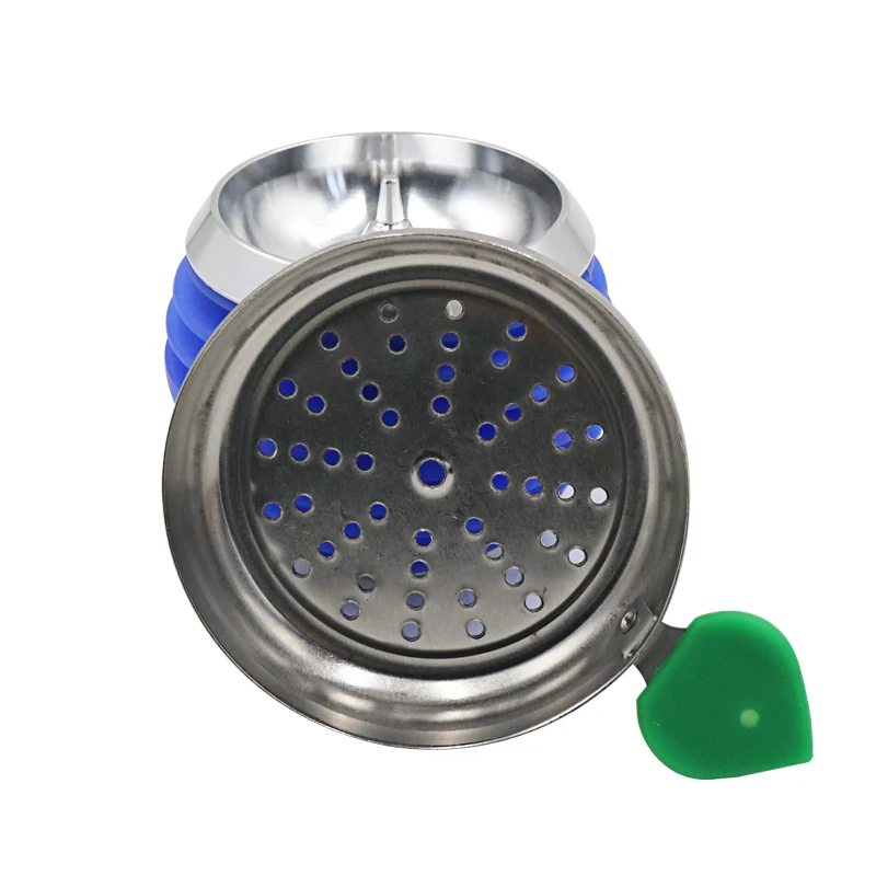 New Design Bowl Apple on Top Bowl Pot Hookah Shisha Silicone Head Pipe Nargile Sheesha Tobacco Bowl Accessories 4