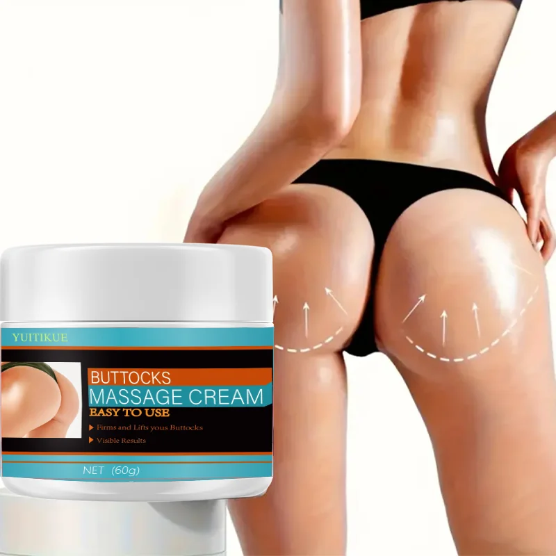 YUITIKUE Buttock Massage Cream  Easy to use, firms and lifts your buttocks, visible results, suitable for all skin types