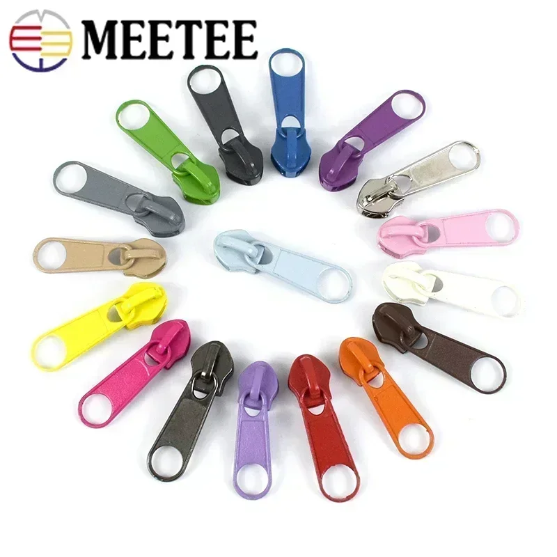 Zipper Slider Repair Kit - Nylon Bag and Clothing Zip Puller Set (20/50 Pieces)