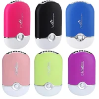 USB Rechargeable Portable Mini Fan Cooling Fan Bladeless Handheld Eyelash dryer Mini Handheld Fan Air Conditioning Blower 2