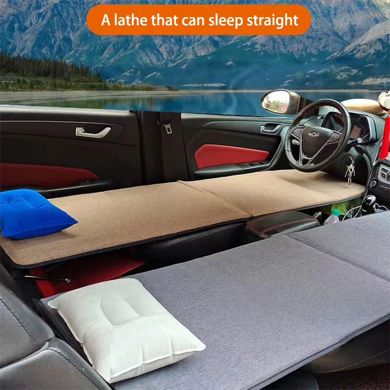 Non-inflatable Foldable Portable Vehicle Travel Bed Car SUV Passenger Seat To Bed Comfortable Sleep Driving