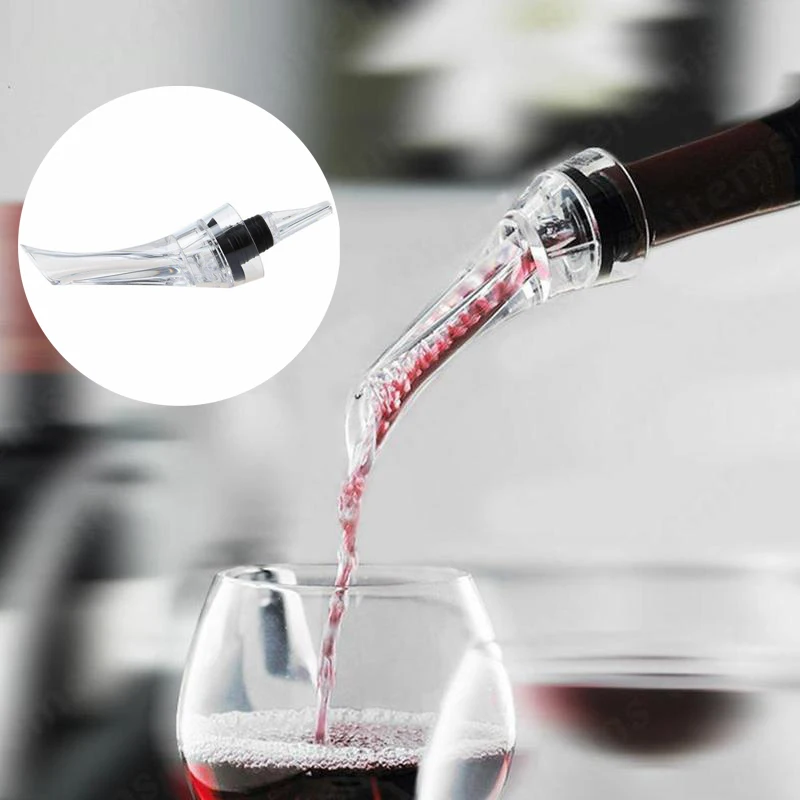 Creative Wine Decanter Red Wine Aerating Pourer Spout Decanter Wine Aerator Quick Aerating