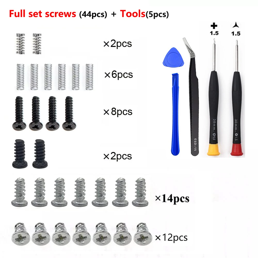 Comprehensive Screw Repair Kit for Nintendo Switch Joy-Con Controllers