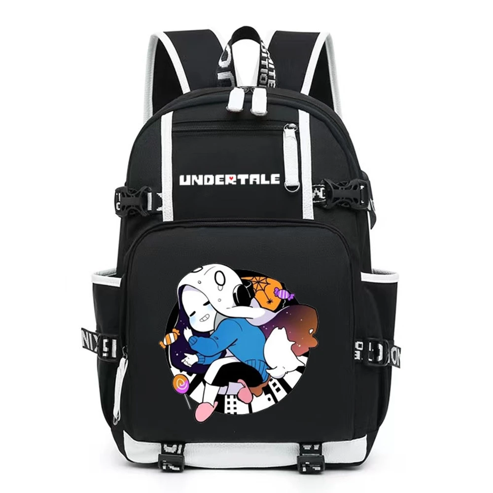 

Undertale Frisk Sans Travel Rucksack Casual Schoolbag Student Backpacks
