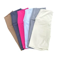 Women Sports Shorts High Waist Yoga Shorts Slim Fit Butt Lift Gym Running High Elastic Nylon Shorts - Image 4