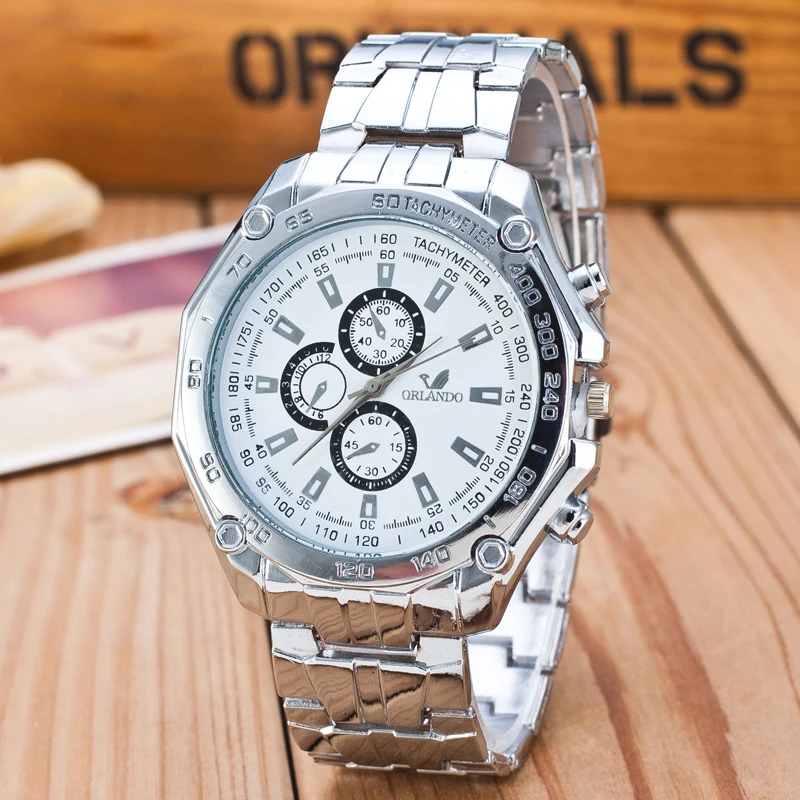 

Watch Men Quartz Wristwatch Stainless Steel Male Clock Luxury Classic Dress Business Mens Watches Relogio Masculino Reloj Hombre