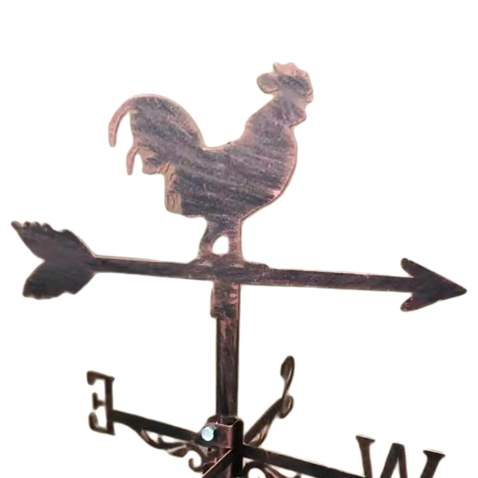

Ретро из нержавеющей стали петух Weathervane погода лопасти открытый сарай украшения
