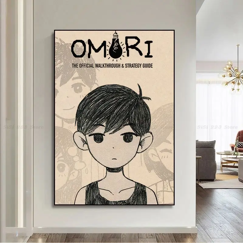 ⭐︎新品未開封　OMORI Lamp Room オモリ アートワーク　ポスター Amazon.co.jp: OMORI 公式グッズ LAMP ROOM ポスター : おもちゃ
