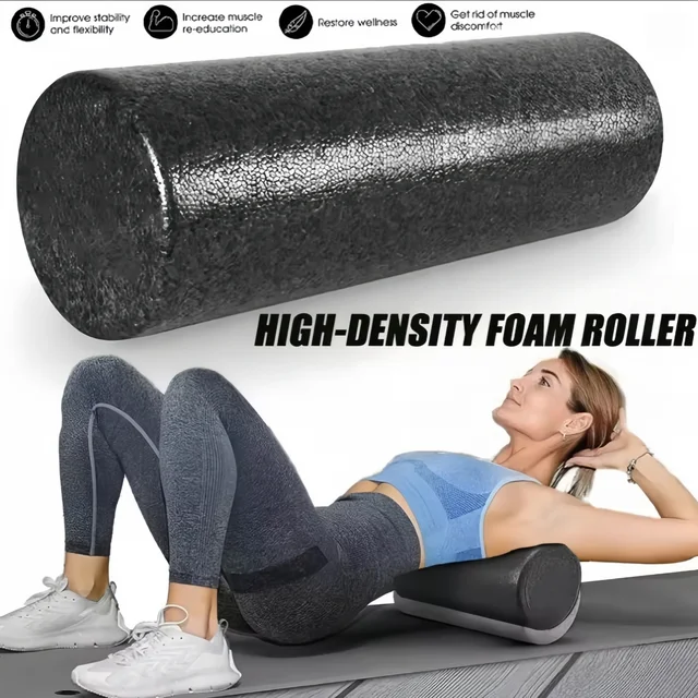 EPP Yoga Pilates Foam Roller 30/45cm Fitness Equipment Massage Roller Body Exercise Training Muscle Release for Women Men