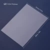 50 Sheets Shrink Films Kit Shrinky Art Film Paper Heat-Shrink Sheets for DIY Craft Ornaments Pendants Keychains Accessories 6