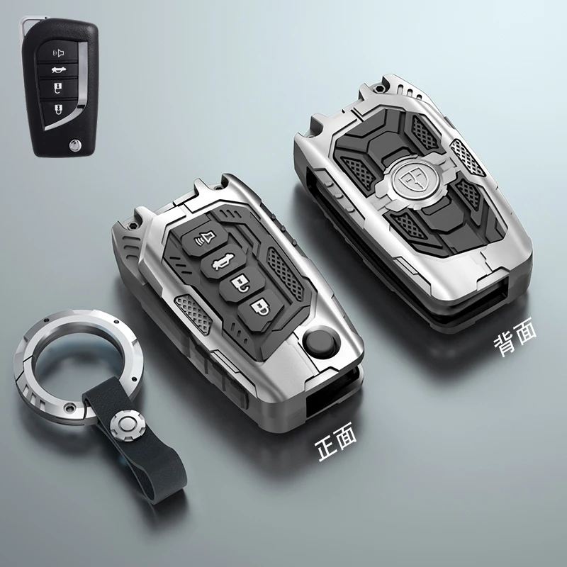 Caso Chiave Dell'automobile Fob Per Toyota Auris Corolla Avensis Verso Yaris Aygo Scion TC IM Camry RAV4 Forturner Accessori Auto - Image 2
