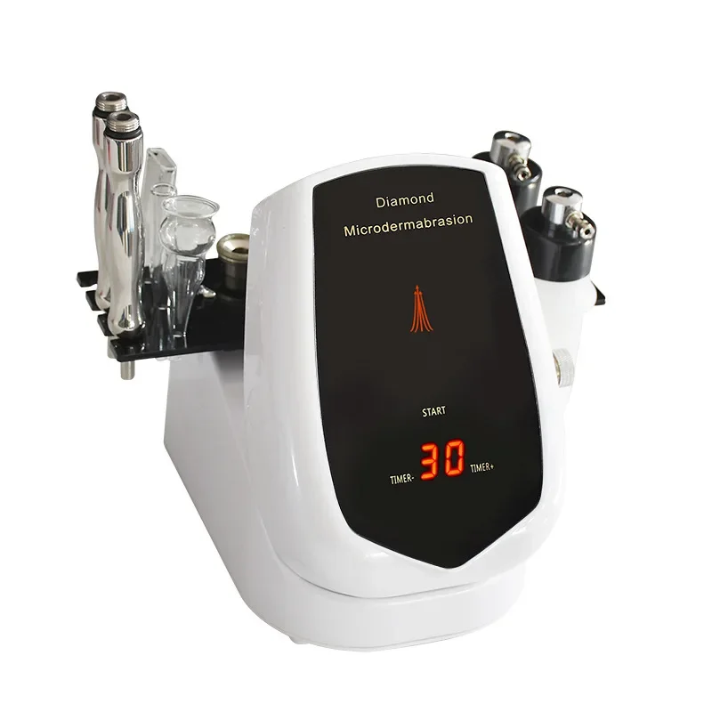 3 IN 1 Diamond Microdermabrasion Machine Diamond Beauty Machine Water Spray Suction Blackhead Exfoliation Face Peeling Skin Tool