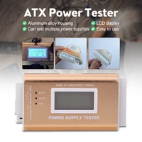 Digital LCD Power Supply Tester Support PC 20/24 Pin 4 PSU ATX BTX ITX SATA HDD Interface Power Measuring Diagnostic Tester Tool 1