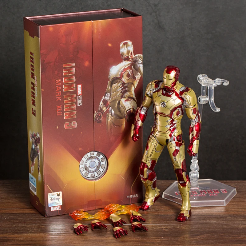 ZD Toys Iron Man Mark III MK3 Figurine Collection Action Figure Model Toy Gift