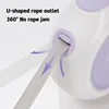 Automatic Retractable Dog Leash 3M/5M Extendable Rope For Outdoor Travel Walking Hiking Small Dogs Traction Rope Cat Lead 4