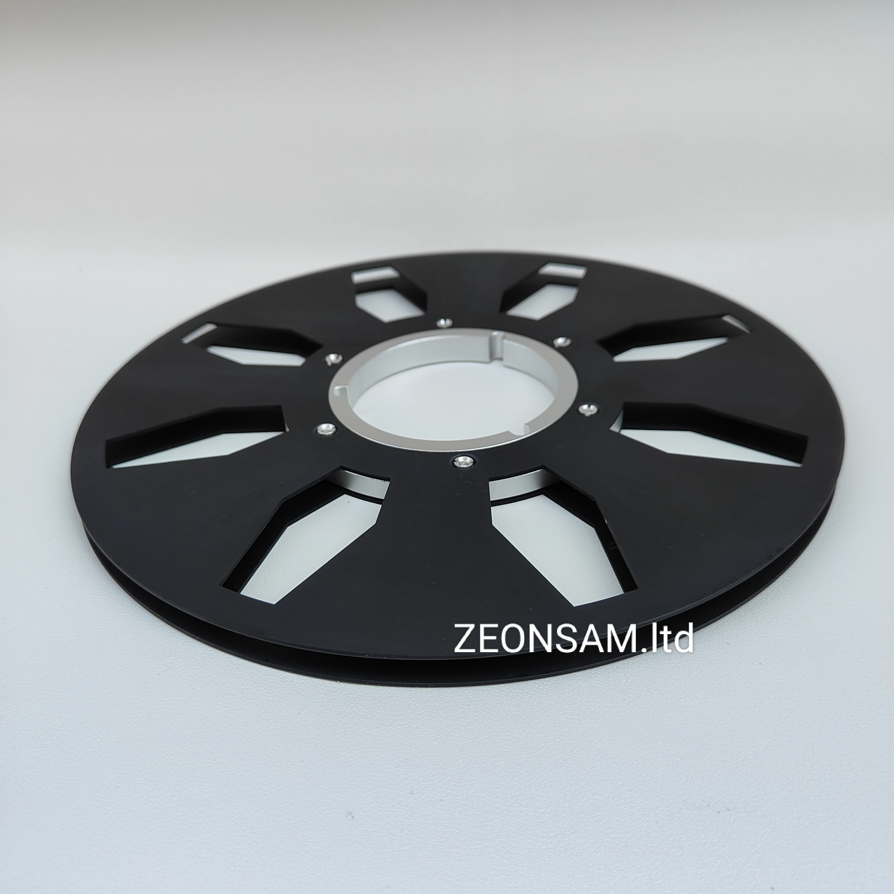 10.5" X 1/4" Inch Empty Tape Reel Nab Hub Reel-To-Reel Recorders Accessory Empty Aluminum Disc Opening Machine Parts