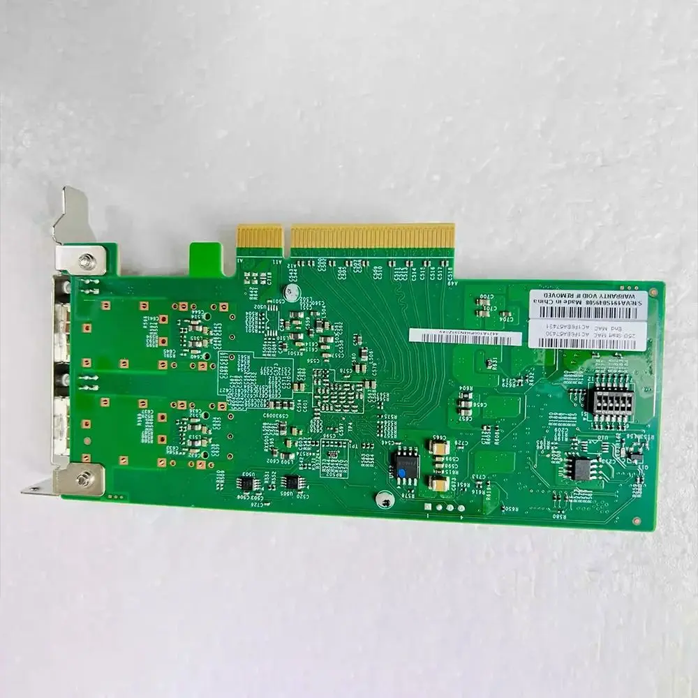 듀얼 전기 포트가 있는 Supermicro cx-4 기가비트 네트워크 카드용 25g SFP + Mellanox AOC-S25G-M2S-NA011 AOC-S25G-M2S