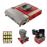 10-50t Electric Machine Skate Dolly Wireless Remote Goods Handling Move Heavy Duty Cargo Electric Moving Skate Tank Transport 3