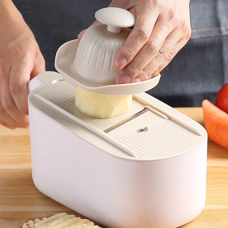 

Shredded Potatoes Household Multifunctional Accessory Radish Cucumber Scraping Shred Grater Slicer