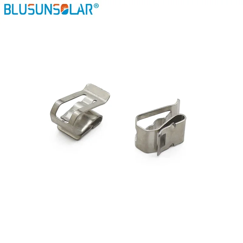 Cable Clip Cable Clamp 10 PCS S304 Stainless Steel for 2/4/6mm2 Solar Cable in Photovoltaic System