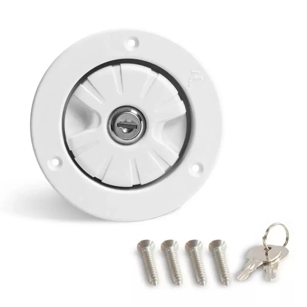 

Gravity Fresh Water Fill Hatch Inlet Filter Lockable For RV Boat Camper Trailer 2024 Hot Sale Brand New And High Quality