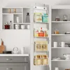Multi-functional Fabric Hanging Bag for Behind the Door Multi-layer Storage Hanging Bag Miscellaneous Organizer Storage Hanging 6