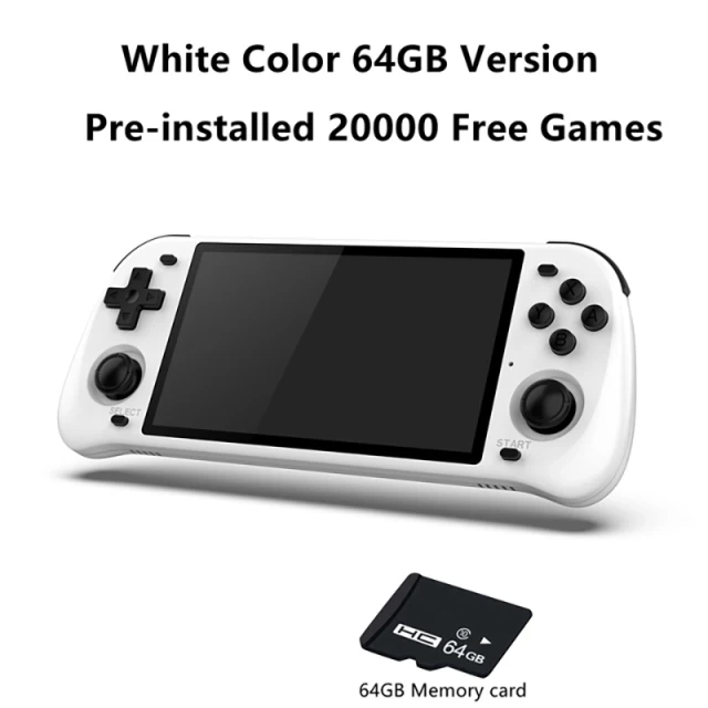 Max2 Retro Open Source System RGB10 max 2 Handheld Game Console RK3326 5.0-Inch IPS Screen 3D Rocker Gift 