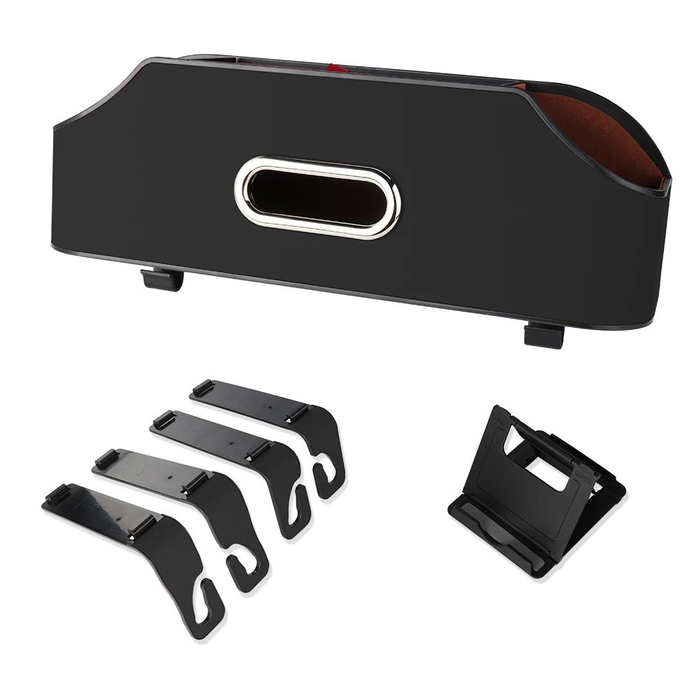 thumbnail image 1 of Caja de almacenamiento para asiento trasero de coche, portavasos, organizador, accesorios interiores de coche para Ford, Lexus, Mercedes, Audi, BMW, Volvo, MG, 1 of 5