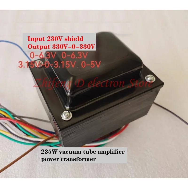 

Usb-трансформатор, 235 Вт, подходит для KT88 EL34 FU7 fd422