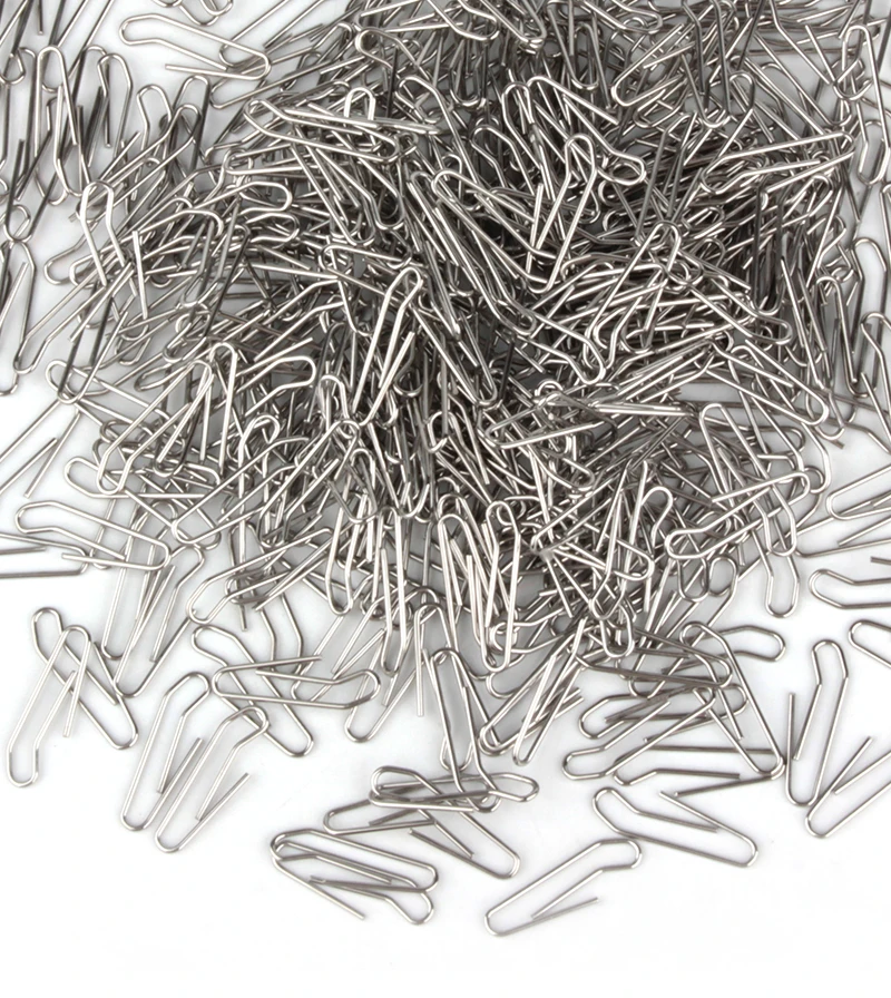 Spinpoler 100pcs Stainless Steel Pins For Round Lead Cheburashka