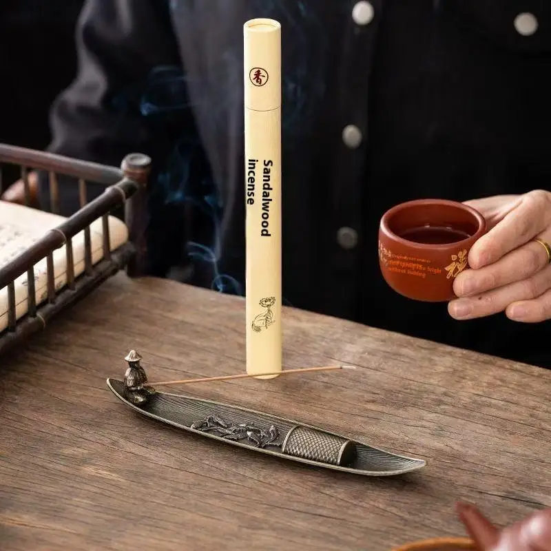 1 Set Multi Fish Chinese Fisherman Fishing Incense Censer Holder For Incense Sticks Home Decor Accessories