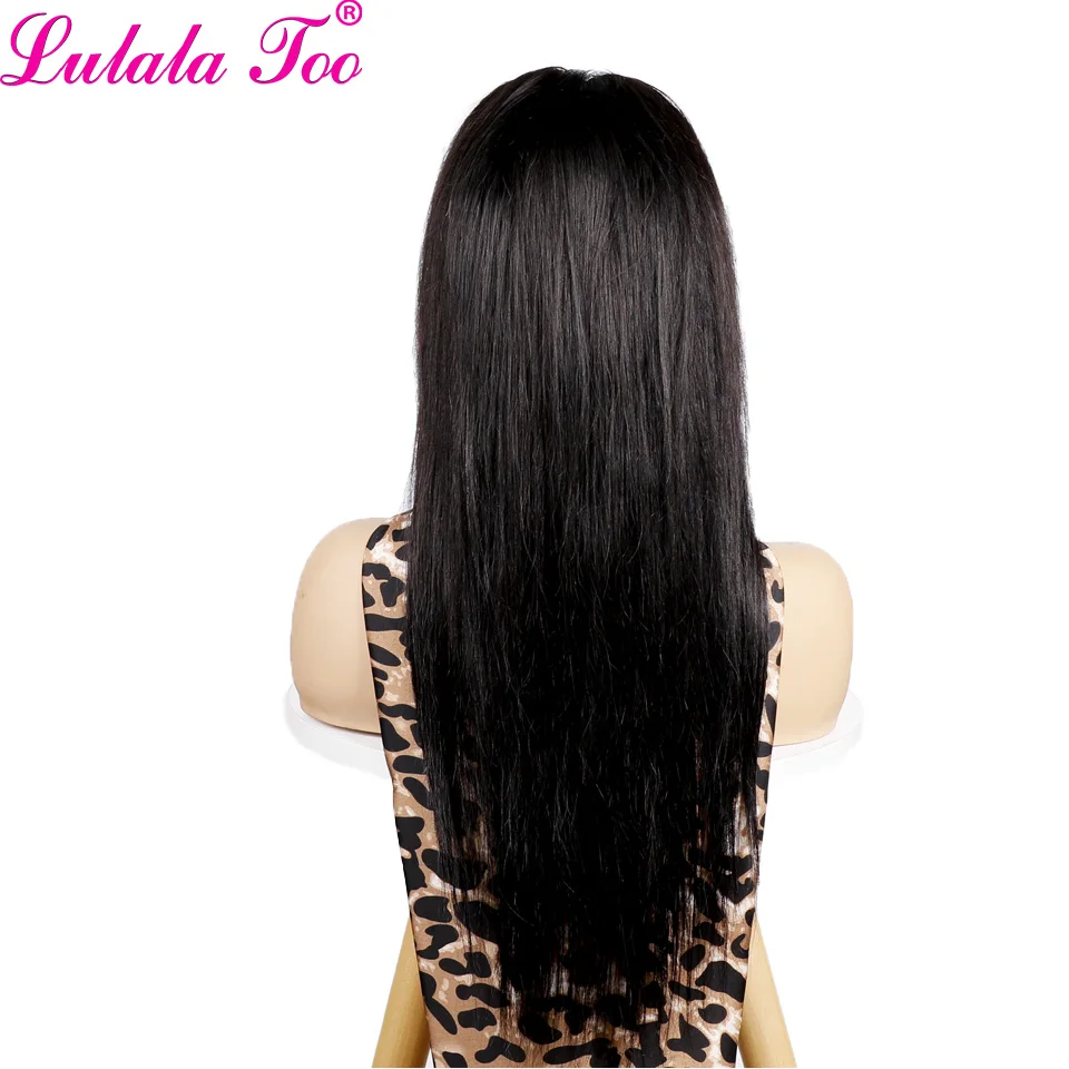 Brazilian Straight Lace Wig 13x4 Lace Front Human Hair Wigs Preplucked 4x4 Closure Wig 150% Density Remy Hair