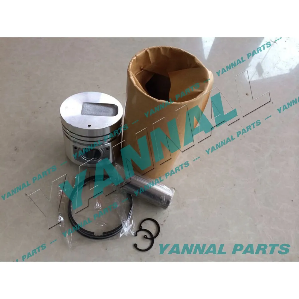 

HOT SALE 6 SETS STD PISTON SET (PIN & CLIP) W RINGS FOR MITSUBISHI S6S ENGINE FORKLIFT