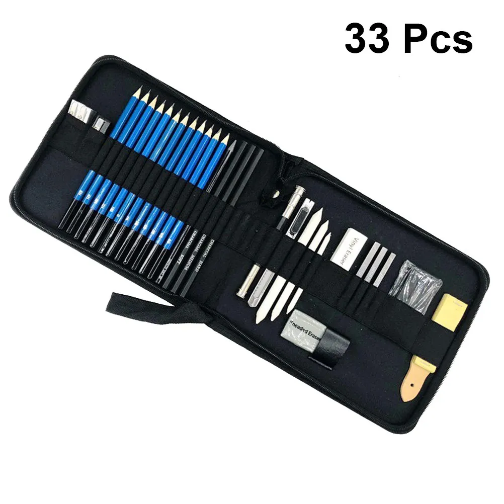 1세트 전문 스케치 연필 키트 (그림 그리기 및 필기용) - 스케치 애호가를 위한 완벽한 선물, 미술 용품, 스케치 연필 세트