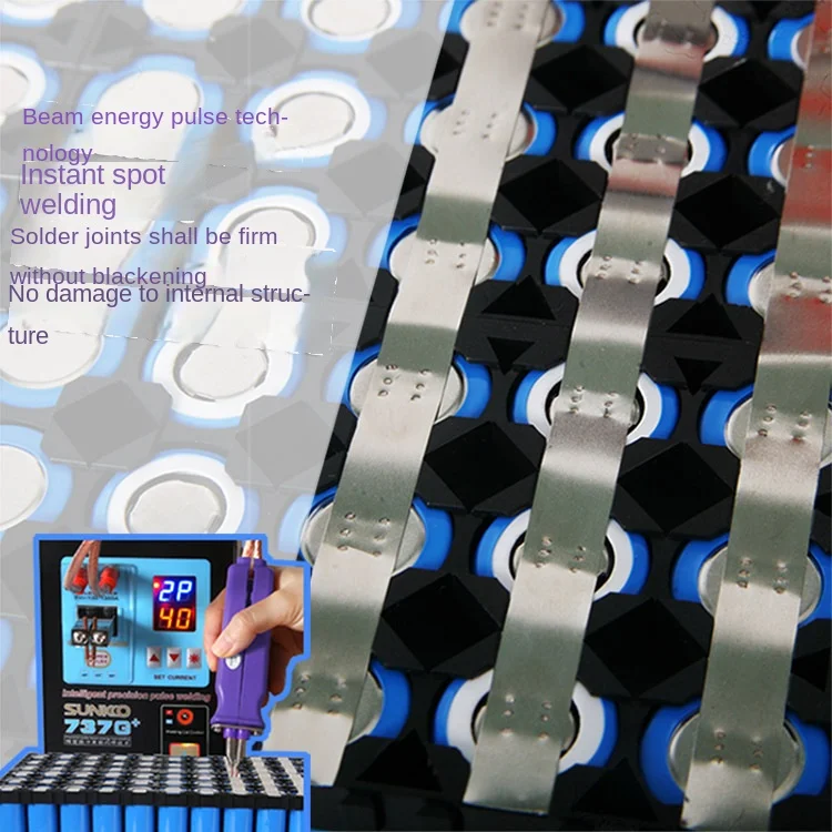 SUNKKO737G+ Intelligent Precision welding large-battery DIS inductive hand-held