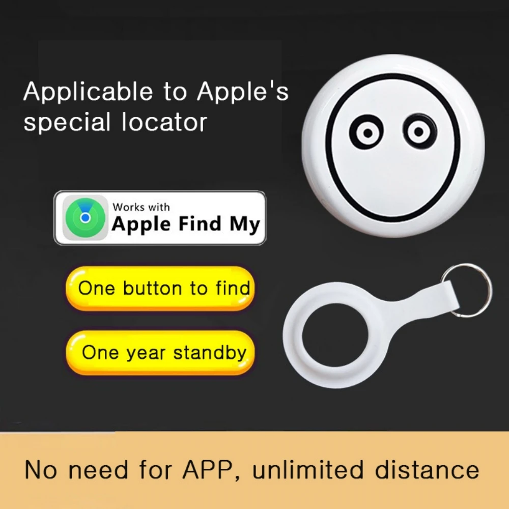 Anti-Lost Artefact Positioning For Apple Airtag Find My Mini Smart Tracker Waterproof Collar Dog Wallet For Men Ios System Smart