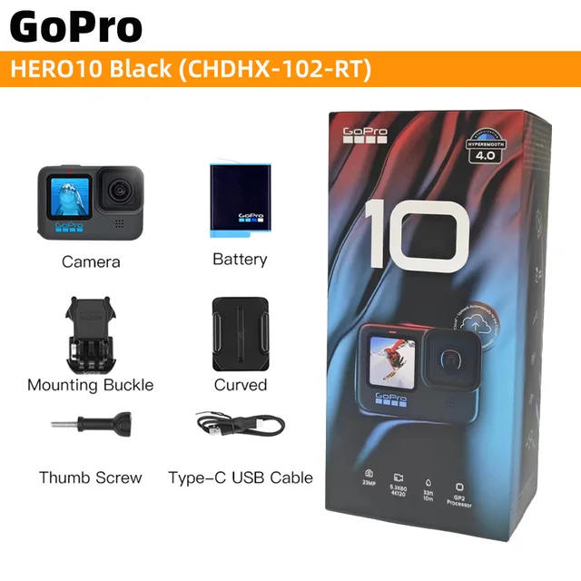 新品】GoPro HERO10 BLACK CHDHX-102-FT 他セット（最終値下げ 