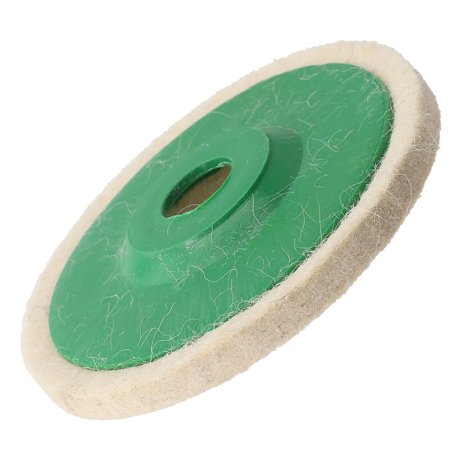 1 Pc 5Inch Wool Polishing Wheels Buffing Pads Angle Grinder Accessories Grinding Disc For Metal Glass Ceramic Polishing Tools