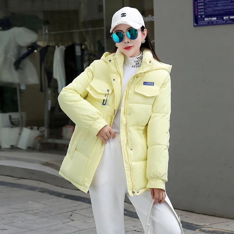 Winter New Loose Cotton Clothes Women's Tooling Pie To Overcome Ins Cotton Clothes Bread Clothes Thickened Coat
