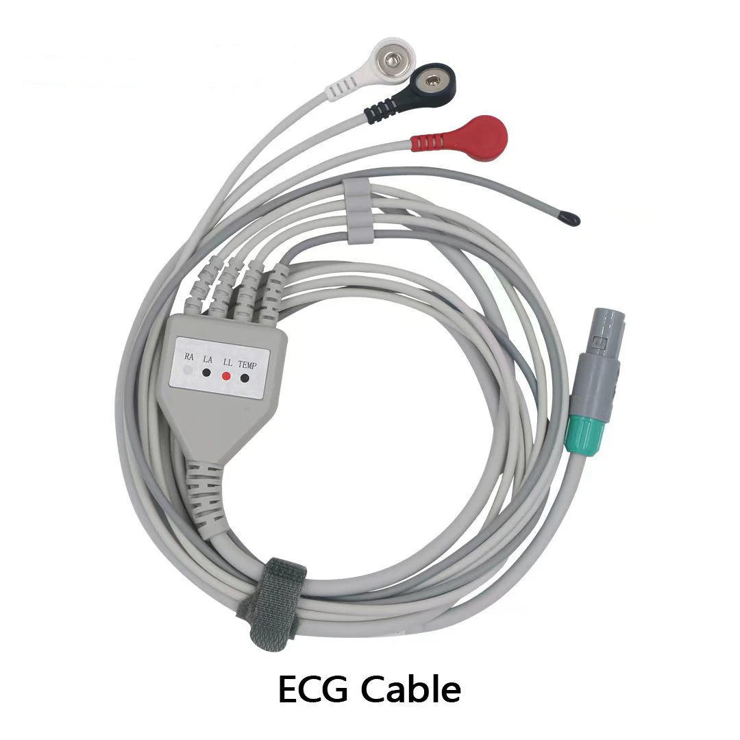 Am6100 Veterinary Monitor Accessories Can Handle Animal Vital Signs: PR, HR, NIBP (Blood Pressure) Spo2、Breathing TEM，ECG