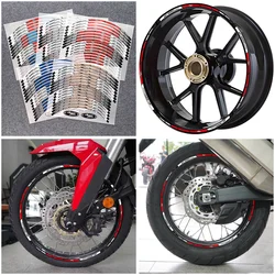 New For HONDA CRF1100L Africa Twin crf 1100 l Motorcycle Inch Inner Wheel Rim Hub Decal Decoration Waterproof Reflective Sticker